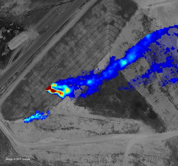 Gas Mapping LiDAR™ - Biogenic - w Plumes