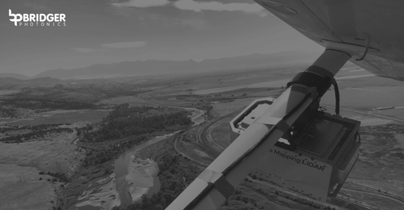 Bridger Photonics Gas Mapping LiDAR Sensor over Montana