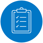 BP Icon Outcome in Blue Circle size 120x120