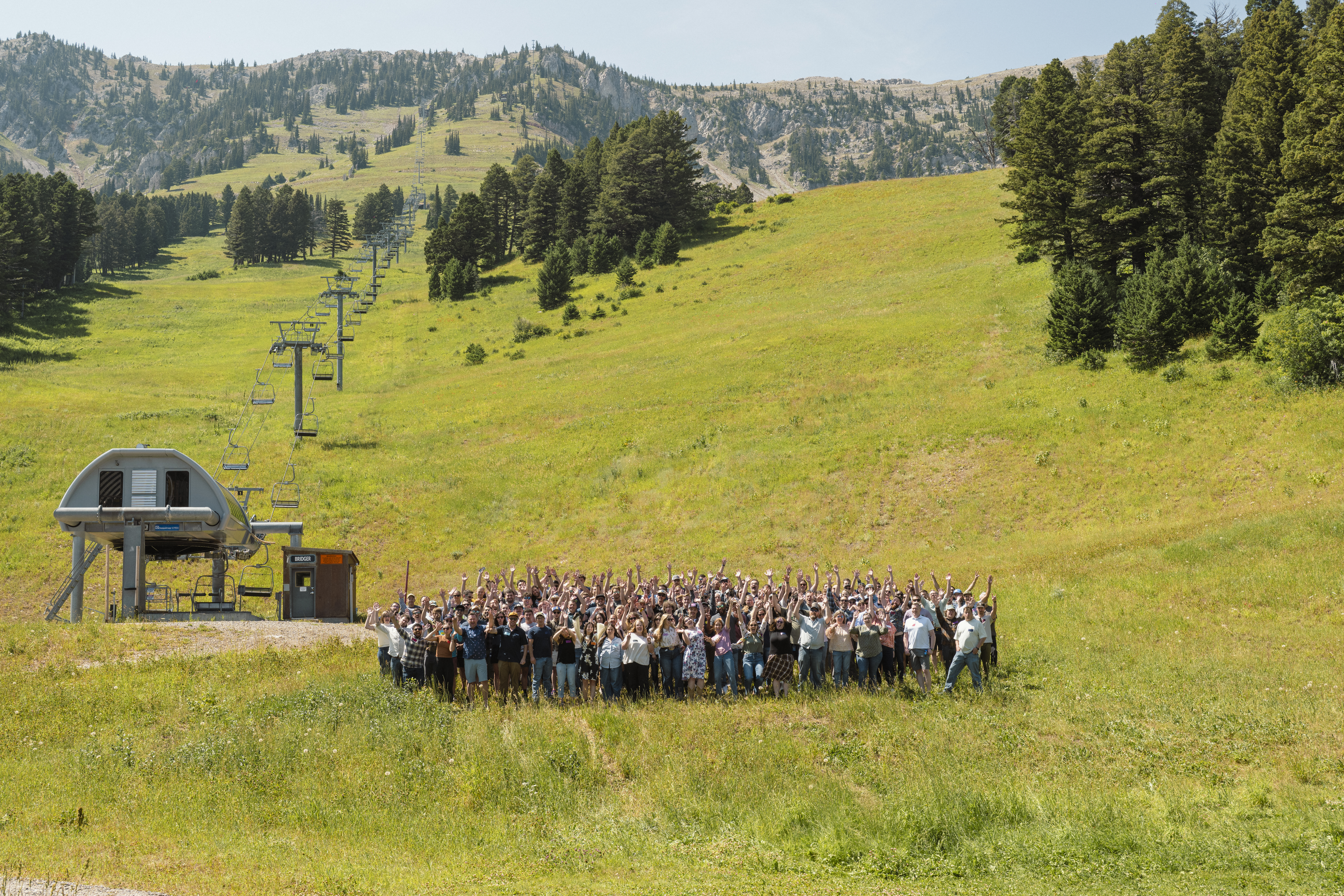 group-shot of Bridger team